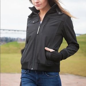 BAUBAX Black Bomber Travel Jacket Large
